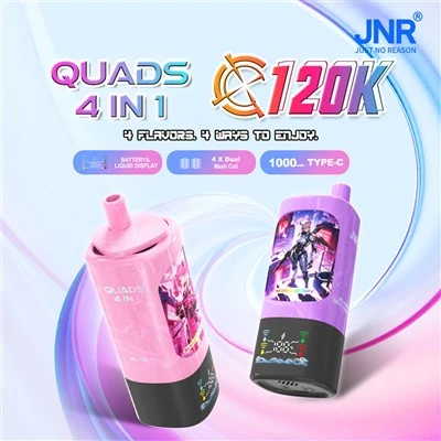 JNR QUADS 4in1 120k Puff