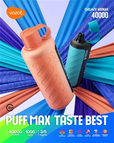 VOZOL HOOKAH 40K suihkeet