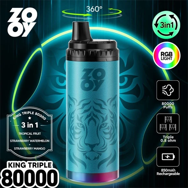 Zooy King Triple 80000 Puffs Cheap Vape price