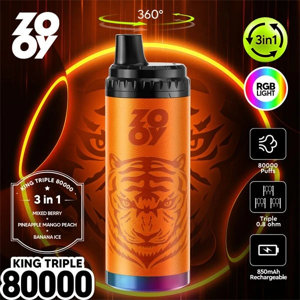 Zooy King Triple 80000 Puffs Cheap Vape price